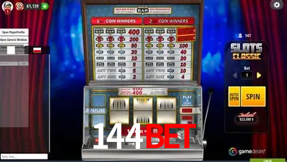 Descubra o Mundo do Cassino Online com 144Bet